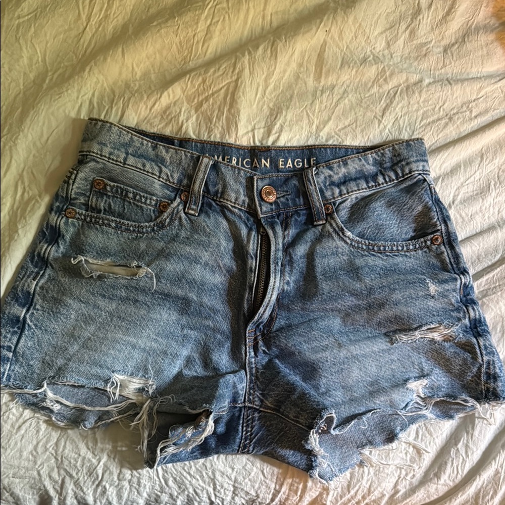 American Eagle Outfitters Blue Denim Shorts